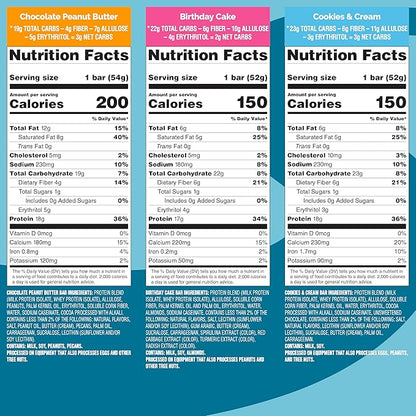 Quest Nutrition Crispy Variety Pack Protein Bars, Protein Rich, Low Sugar, Gluten Free, 12 Count