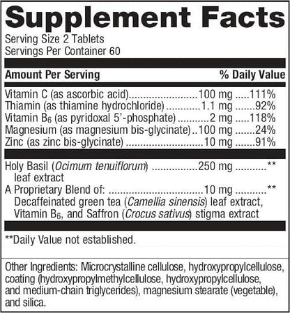 Metagenics HerWellness Recharge Overnight - Women's Sleep Support with Chelated Magnesium, Holy Basil, Zinc & Vitamin C - Supports Relaxation, Stress & Sleep - Non-GMO & Gluten-Free - 60 Tablets
