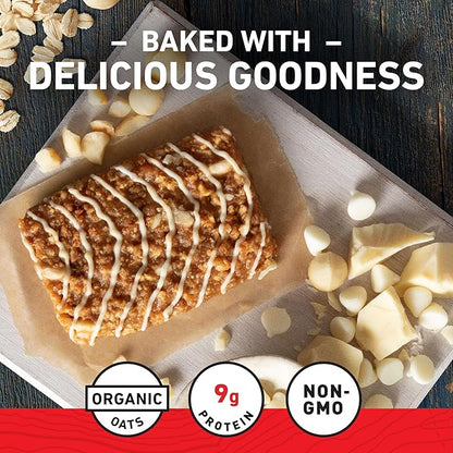 CLIF BAR - Energy Protein Bars - White Chocolate Macadamia Nut - Made with Organic Oats - Energy Bars - Non-GMO - (15 Pack)