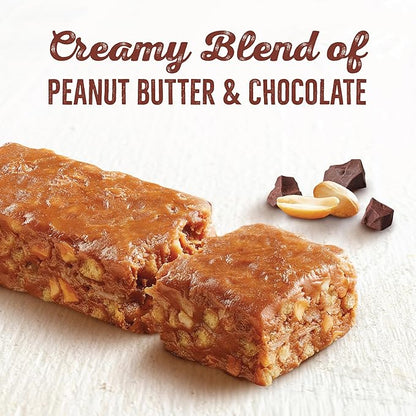 Nature Valley Creamy Protein Bars, Peanut Butter Chocolate, 10g Protein Snacks, 5 Bars, 7.45 oz