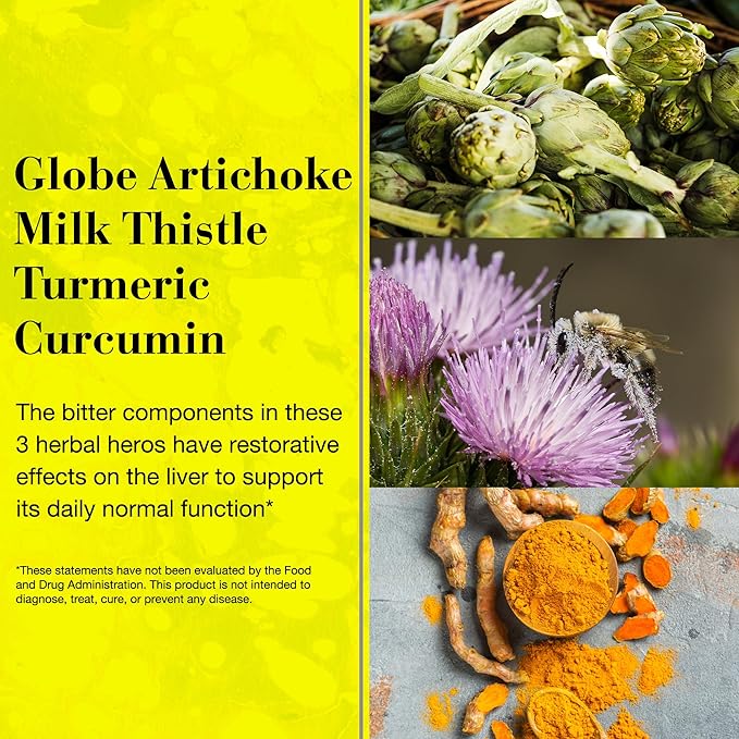 NEW NORDIC Active Liver 90-Day Supply, Daily Liver Supplement, Milk Thistle, Artichoke & Turmeric, 90 Tablets