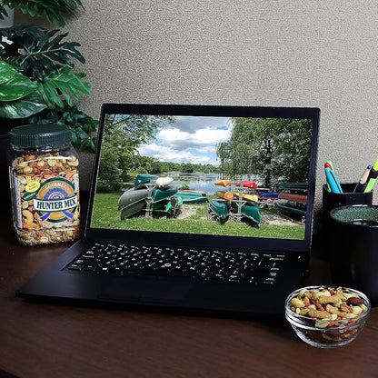 Southern Style Nuts Gourmet Hunter Mix, 23 Ounces, Sesame Sticks, Peanuts, Sunflower Kernels, Almonds, Cashews, and Pepitas (Pack of 2)