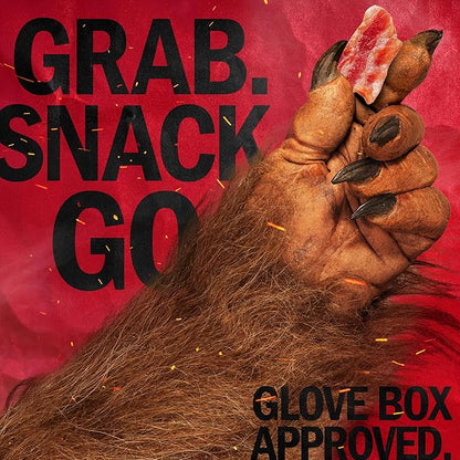 Jack Link's Bacon Jerky, Hickory Smoked - Flavorful Ready to Eat Meat Snack with 11g of Protein per Serving, Made with 100% Thick Cut Real Bacon, Protein Snack, Keto Friendly, 2.5 oz.