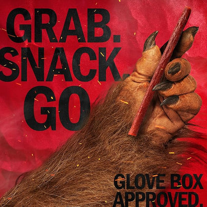 Jack Link's Beef Sticks, Teriyaki - Protein Snack, Meat Stick with 5g of Protein, Beef Jerky Snack Sticks Made with 100% Meat, Keto Friendly, Individually Wrapped - 0.92 Oz. (20 Count)