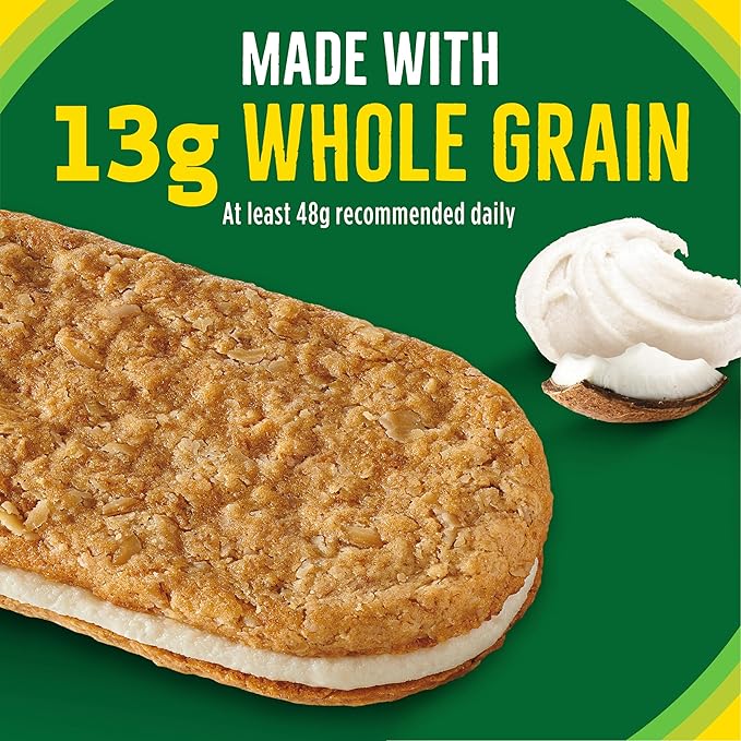 Nature Valley Biscuit Sandwiches, Coconut Butter, Snack Bars, 10 Bars, 13.5 oz