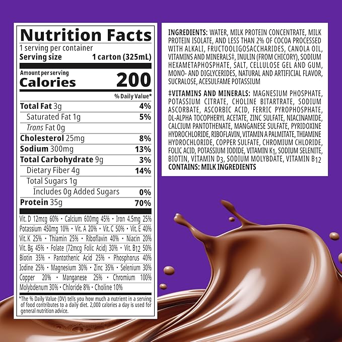 BOOST Advanced Nutritional Protein Shake, Weight Loss Nutrition Support*, 35g High Protein GLP-1 Friendly Shake, Ready to Drink - Rich Chocolate, 12-11 FL OZ (325 mL) Cartons