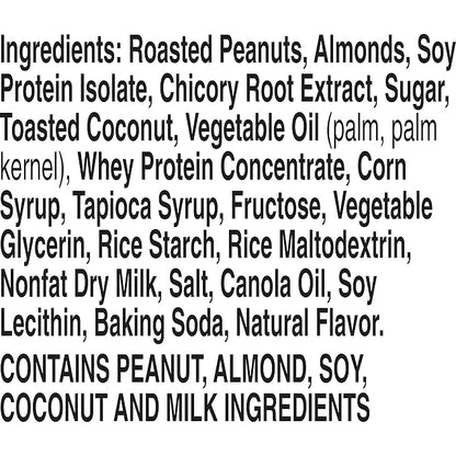 Nature Valley Chewy Granola Bar, Protein, Coconut Almond, 5 Bars, 7.1 OZ (Pack of 4)
