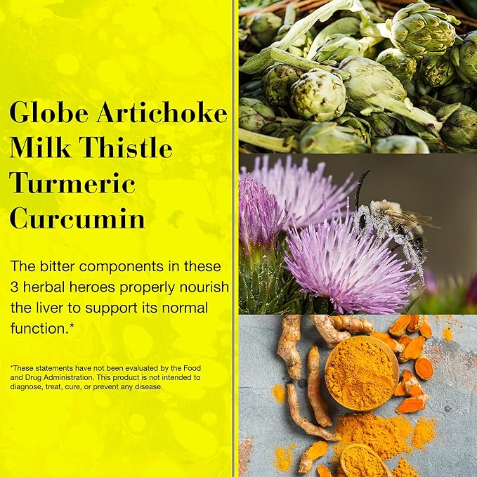 NEW NORDIC Active Liver 90-Day Supply, Daily Liver Supplement, Milk Thistle, Artichoke & Turmeric, 30 Tablets (Pack of 3)