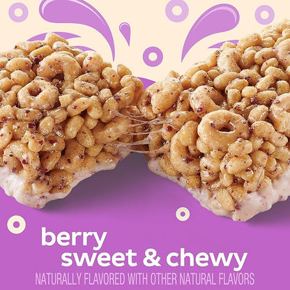 Cheerios Protein Chewy Bars, Snack Bars, Mixed Berry, 5 Ct, 6.35 oz
