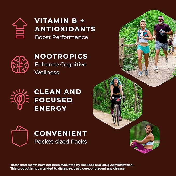 SGC Highest Concentration 100 mg Caffeine per Gummy, 2 Gummies per Pack, 12-Pack Mocca Shots Raspberry Chocolate Plant-Based Instant Energy with Herbal nootropics