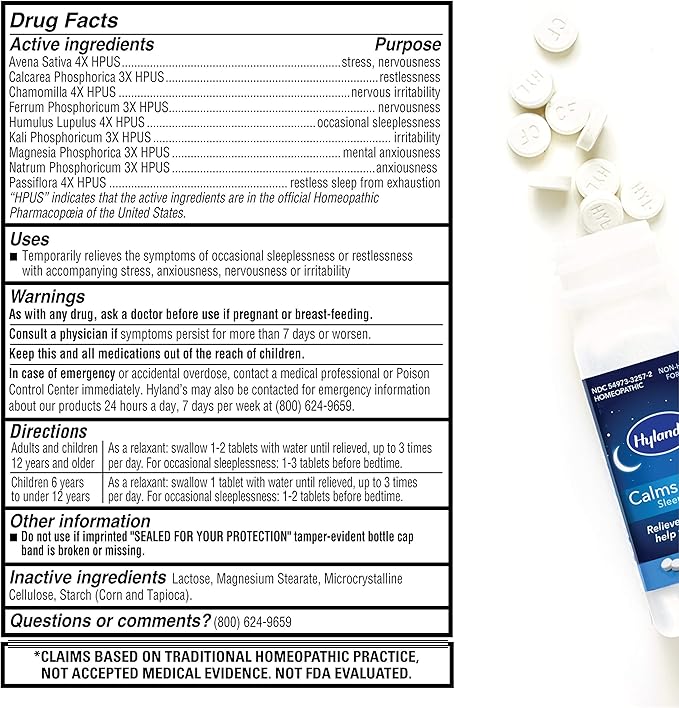 Hyland's Calms Forte, 50 CT,(Pack of 2)