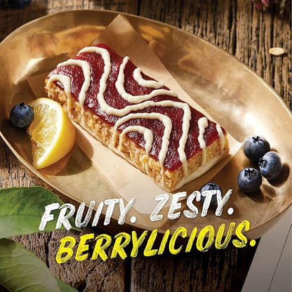LUNA Bar - Mash-Ups LemonZest + Blueberry Flavor - Gluten Free Snack Bars - Non-GMO - Protein Bars - Made with Organic Oats (15 Pack)