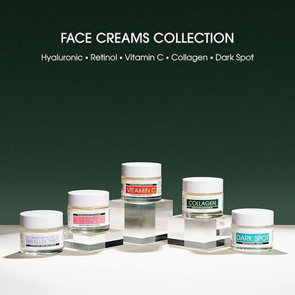Advanced Clinicals Hyaluronic Acid Moisturizer Gel Face Cream W/Vitamin E + B5 | Hydrating & Vitamin C Face Lotion Hydrates Dry Skin & Improve Look Of Wrinkles & Fine Lines, 2 Fl Oz