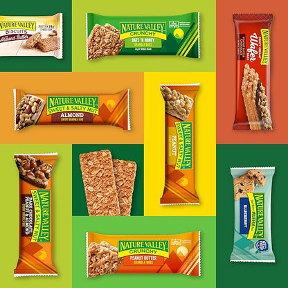 Nature Valley Sweet and Salty Nut Granola Bars, Almond, 6 Bars, 7.2 oz (Pack of 12)
