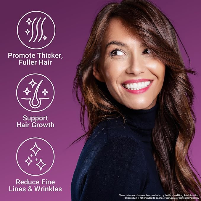 Force Factor Hair Growth Accelerator Multivitamin for Women & Men, with Lustriva, Biotin, Horsetail & Vitamins A, B12, C, D & E for Thicker Hair, Healthier Skin & Nails, 90 Capsules (Pack of 3)