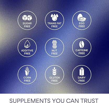 Research Verified Energy Booster - 180 Capsules - Caffeine Free - B Vitamins and Adaptogens - 3 Month Supply