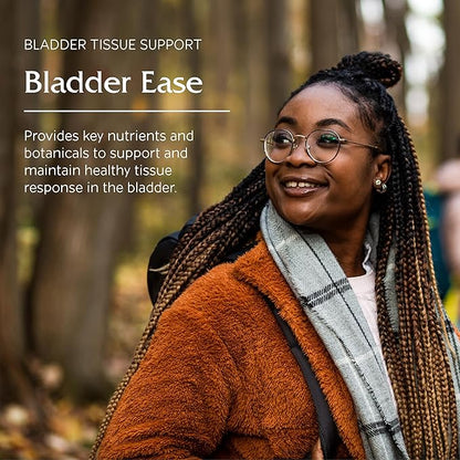 Vitanica Bladder Ease - Herbal Supplement for Bladder Tissue Health Support - Support Healthy Function of the Bladder Wall Tissue - Urinary Health Supplement with Vitamin A - Vegan - 180 Capsules