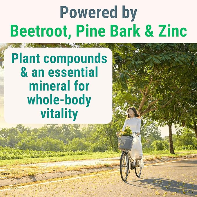 Pine Bark Extract L-Arginine L-Citrulline Beetroot Probiotic Fiber Methylated B Complex Zinc Gummies for Women Men Adults Kids w. Chicory Root Inulin 5-MTHF B6 P5P Powder Capsule Pill Supplement Alt