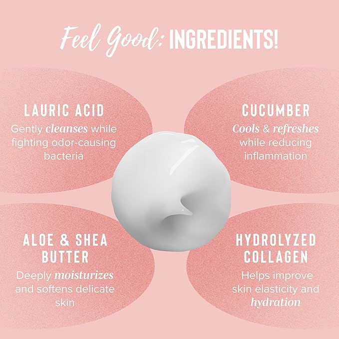 Coochy Fab Fresh Feminine Wash 7.2 oz – pH-Balanced Gentle Intimate Cleanser for Women, Refreshing Daily Hygiene Wash, Soothes, Moisturizes & Deodorizes Sensitive Skin