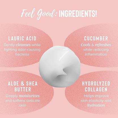 Coochy Fab Fresh Feminine Wash 7.2 oz – pH-Balanced Gentle Intimate Cleanser for Women, Refreshing Daily Hygiene Wash, Soothes, Moisturizes & Deodorizes Sensitive Skin