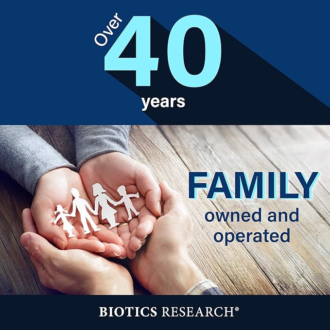 BIOTICS RESEARCH De-Stress Patented Nutrient Designed to Support Calmness, Healthy Sleep Habits, All-Natural Supports Mental Wellness & Calm. 30 Capsules