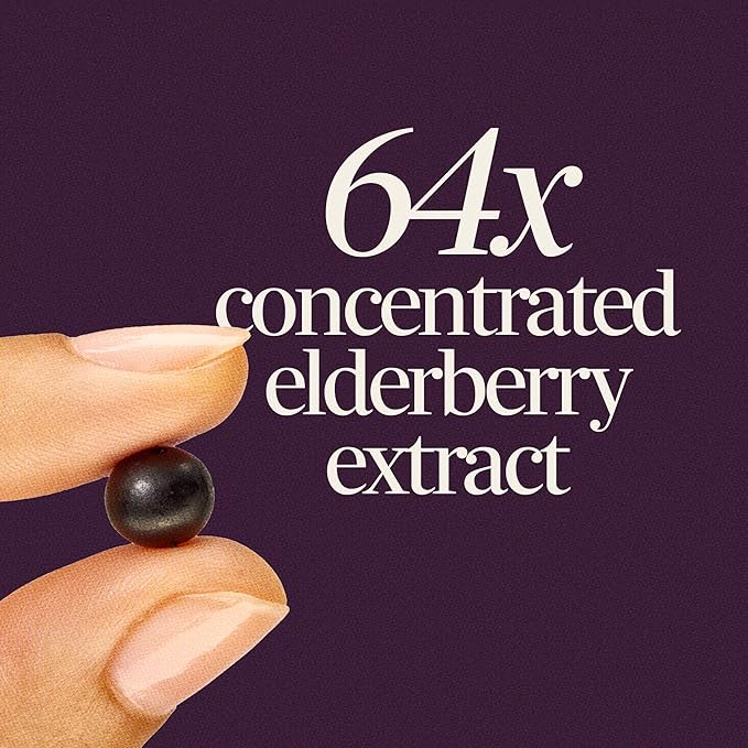 Nature’s Way Sambucus Kids Elderberry Immune Gummies with Black Elderberry Extract, Daily Immune Support Gummy with Vitamin C and Zinc for Children Ages 2+*, 60 Gummies (Set of 3)