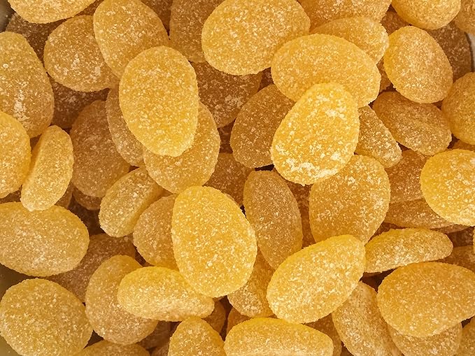 HARIBO Gummi Candy, Ginger-Lemon Gummy Candy, 4 Ounce Share Size Bags (Pack of 12) Delicious Soft & Chewy Sweet Snacks, Zesty Lemon & Warm Ginger Flavor