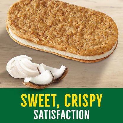 Nature Valley Biscuit Sandwiches, Coconut Butter, Snack Bars, 10 Bars, 13.5 oz