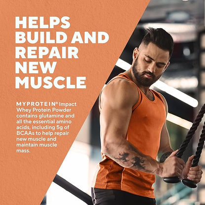 Myprotein Impact Whey Protein Powder, 1.1 Lbs (15 Servings) Cinnamon Cereal, 22g Protein & 5g BCAA Per Serving, Protein Shake for Superior Performance, Muscle Strength & Recovery, Gluten Free