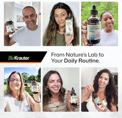 BIO KRAUTER® Ashwagandha Gummies for Mood Magic & Relaxation Support 2000 mg - Vegan Ashwagandha Supplements for Women & Men - 90 Relax Gummies - 45 Days of Supply, Mango Flavor - Non-GMO