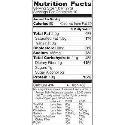 Protein One 90 Calorie Keto Protein Bars, Peanut Butter Chocolate, 10 ct (Pack of 6)