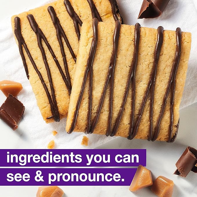 KIND Soft Baked Squares, Salted Caramel Almond Flour Blondie, Gluten Free, Healthy Snack Bars, 5g Protein, 6 Count