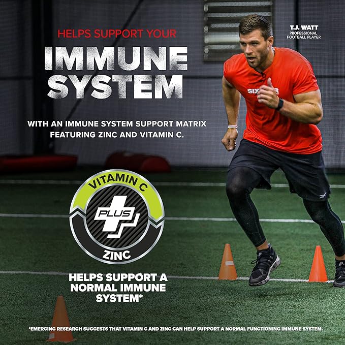 Whey Protein Powder + Immune Support | Six Star Whey Protein Plus | Whey Protein Isolate & Peptides + Muscle Builder | Lean Protein Powder for Muscle Gain & Recovery | Vanilla, 2 lbs
