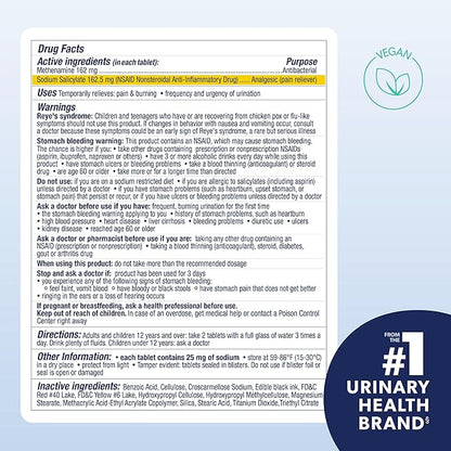 AZO Urinary Tract Defense Antibacterial Protection, FSA/HSA Eligible, Helps Control a UTI Until You Can See a Doctor, from The No. 1 Most Trusted Urinary Health Brand, 24 Count (Pack of 1)