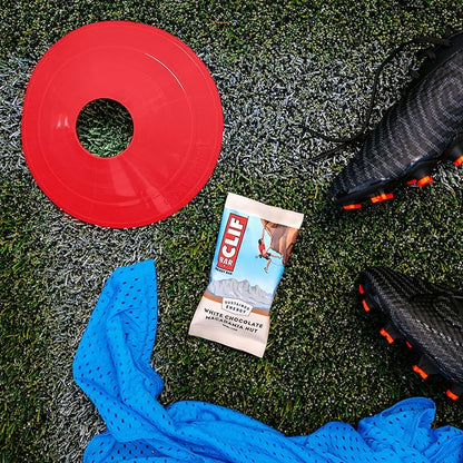 CLIF BAR - Energy Protein Bars - White Chocolate Macadamia Nut - Made with Organic Oats - Energy Bars - Non-GMO - (15 Pack)