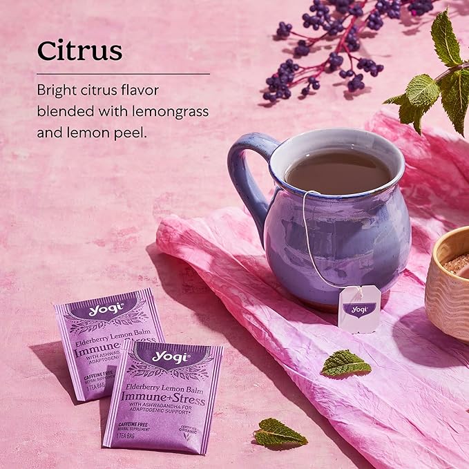 Yogi Tea - Bedtime (6 Pack) - Supports a Good Night’s Sleep - Tea with Passionflower, Chamomile, Valerian Root, and Lavender - 96 Organic Herbal Tea Bags
