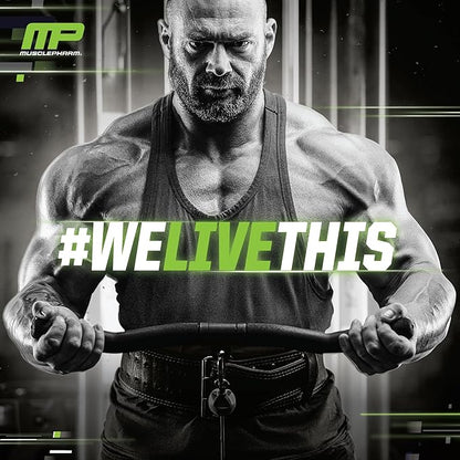 Muscle Pharm Combat Protein Powder, Chocolate Milk Flavor, Fuels Muscles for Productive Workouts, 5 Protein Sources Including Whey Protein Isolate & Egg Albumin, Gluten Free, 2 lb, 24 Servings