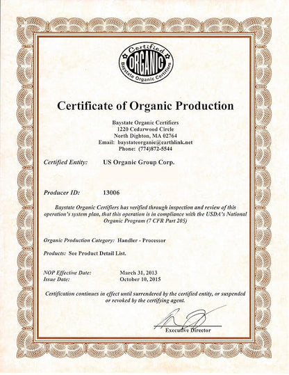 US Organic 100% Pure Peppermint Essential Oil - USDA Certified Organic - 15 ml - w/Improved caps and droppers (More Size Variations Available)