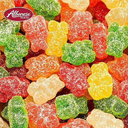 Albanese Candy, Sour Assorted Fruit Gummi Bears, 4.5-pound Bag