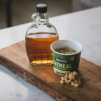 Kodiak Cakes Instant Protein Maple & Brown Sugar Oatmeal in a Cup, 2.12oz, (Pack of 24)